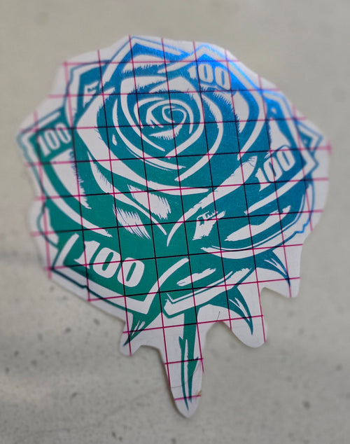 100 NOTE roses