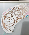 Simba-inspired decal featuring bold lion design, premium outdoor vinyl, weather-resistant for cars and laptops