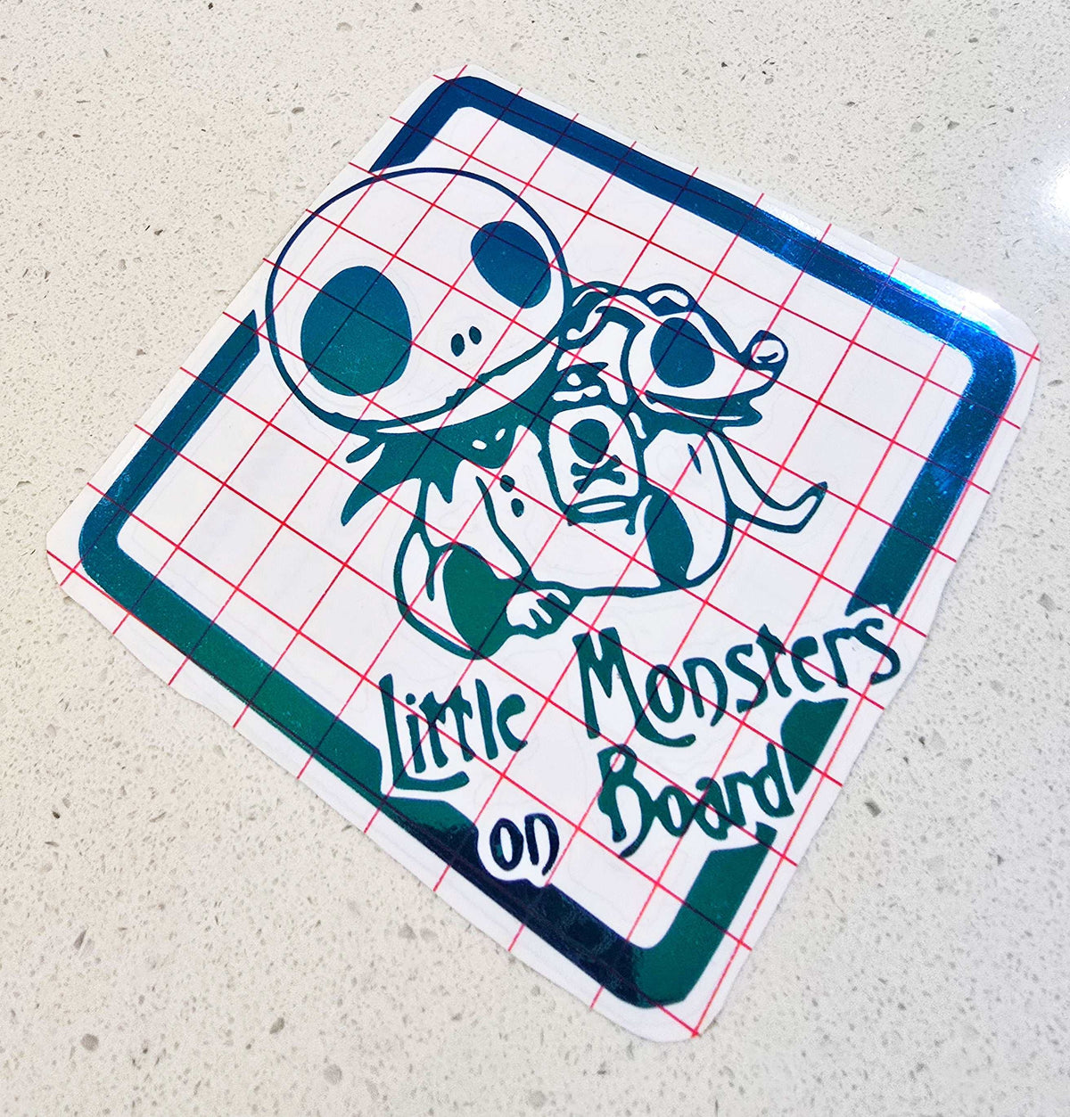 skeleton baby on board
