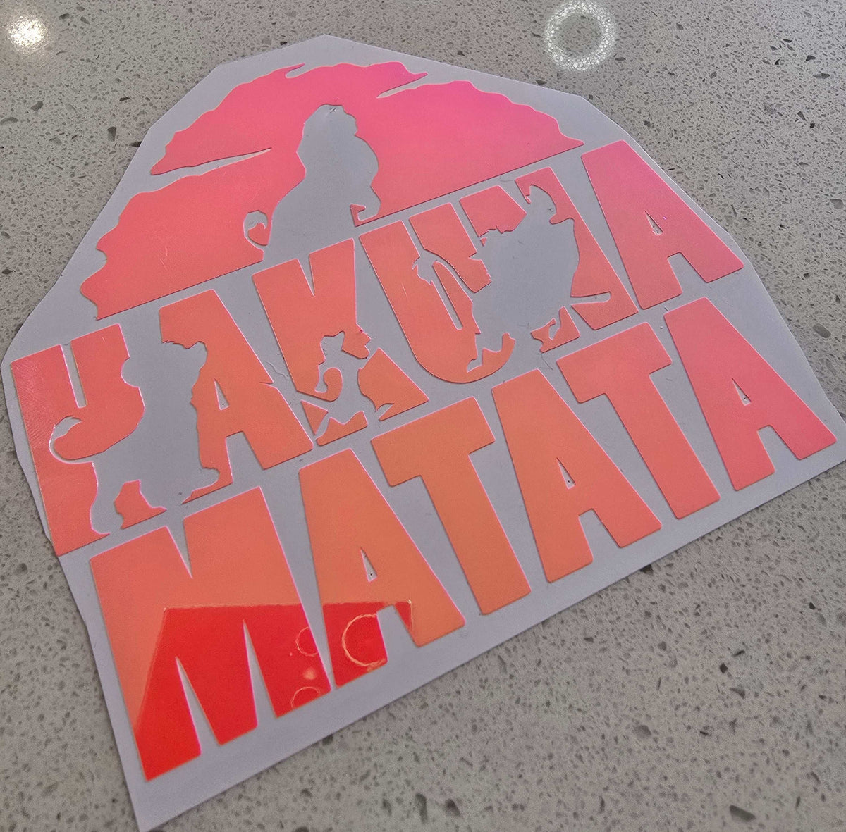 hakuna matata lion king inspired