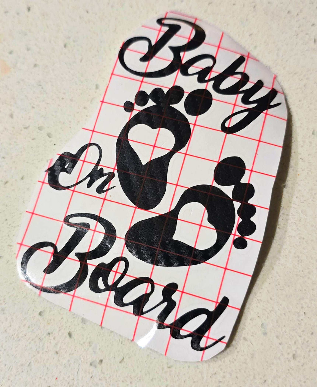 Baby On Board decal