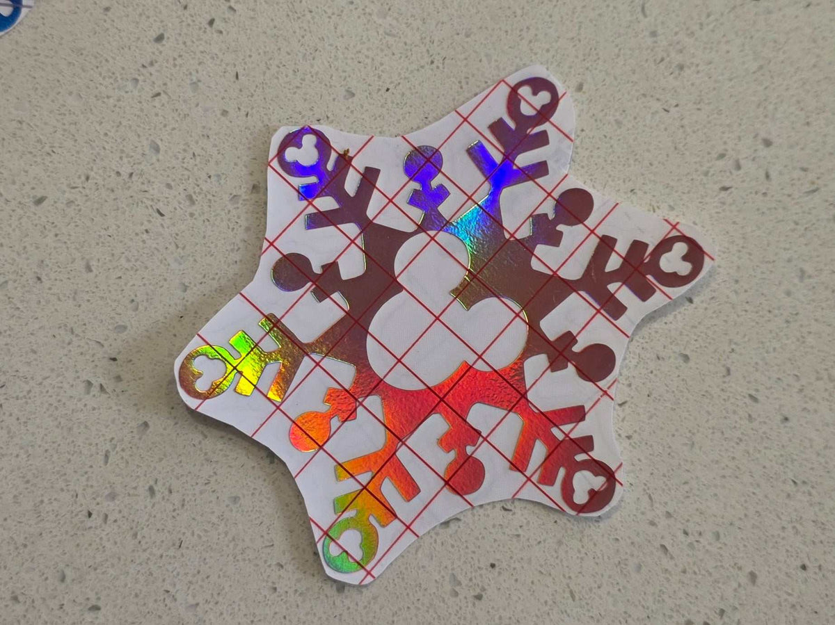 Mickey snowflake