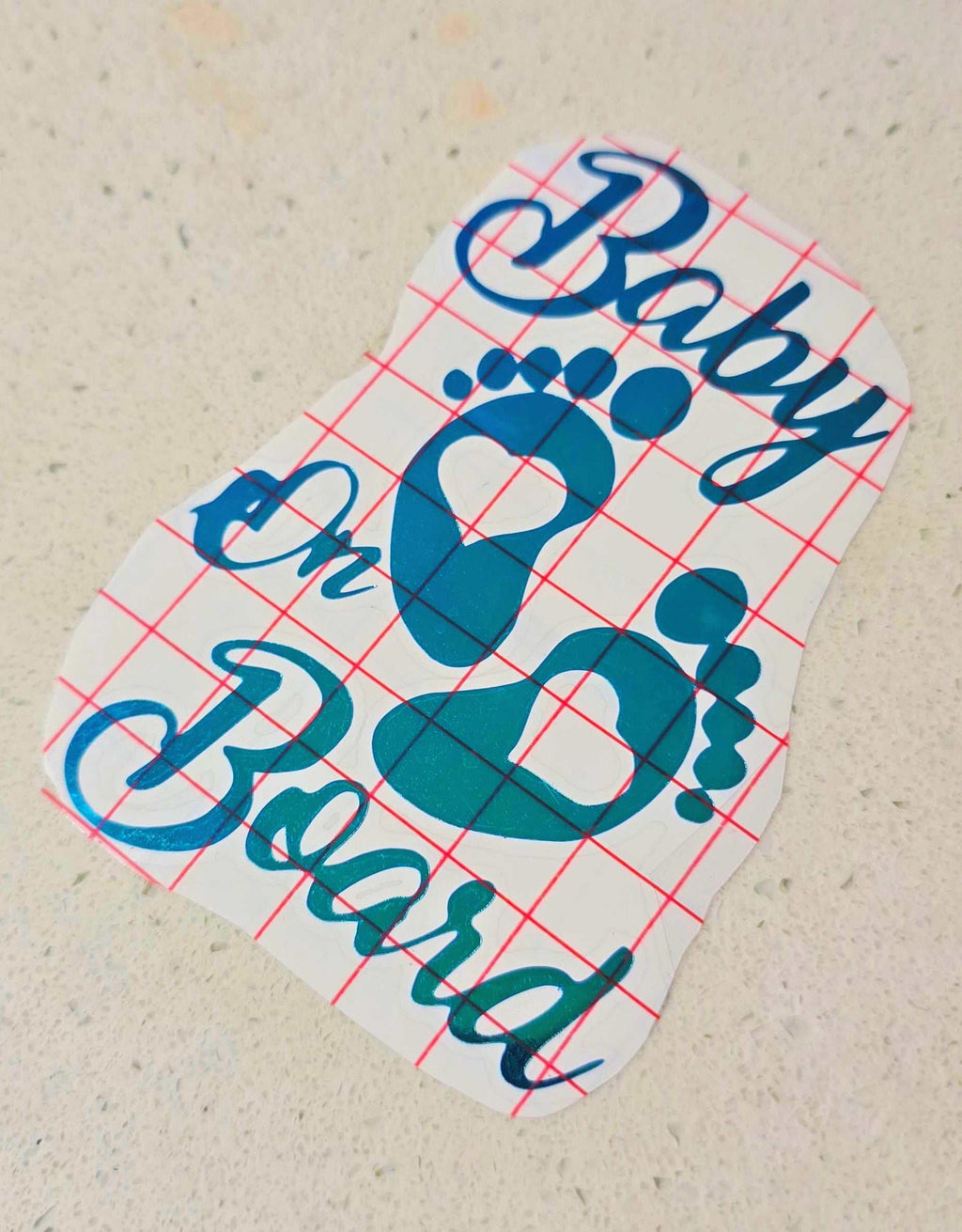 Baby On Board decal