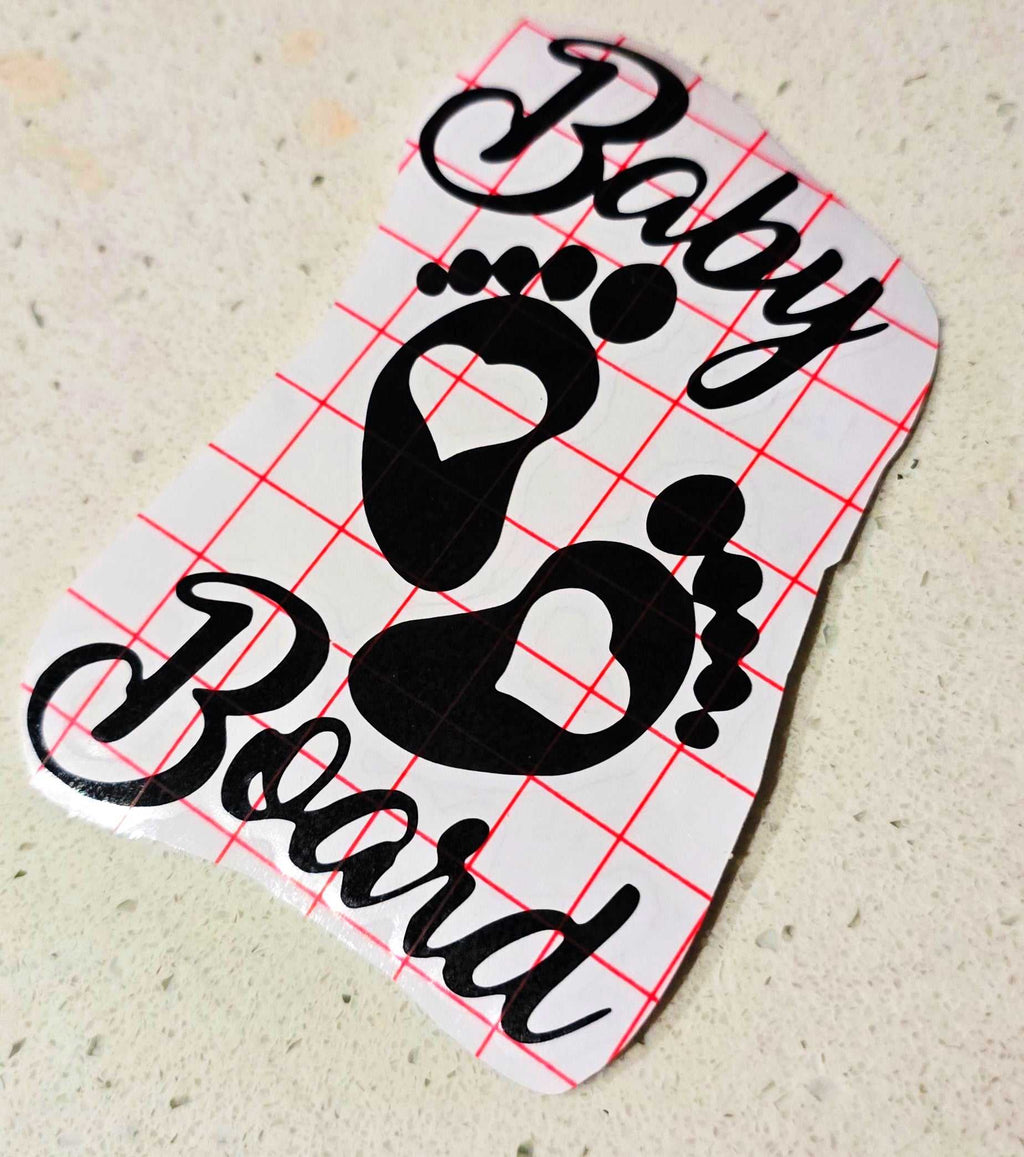 Baby On Board decal