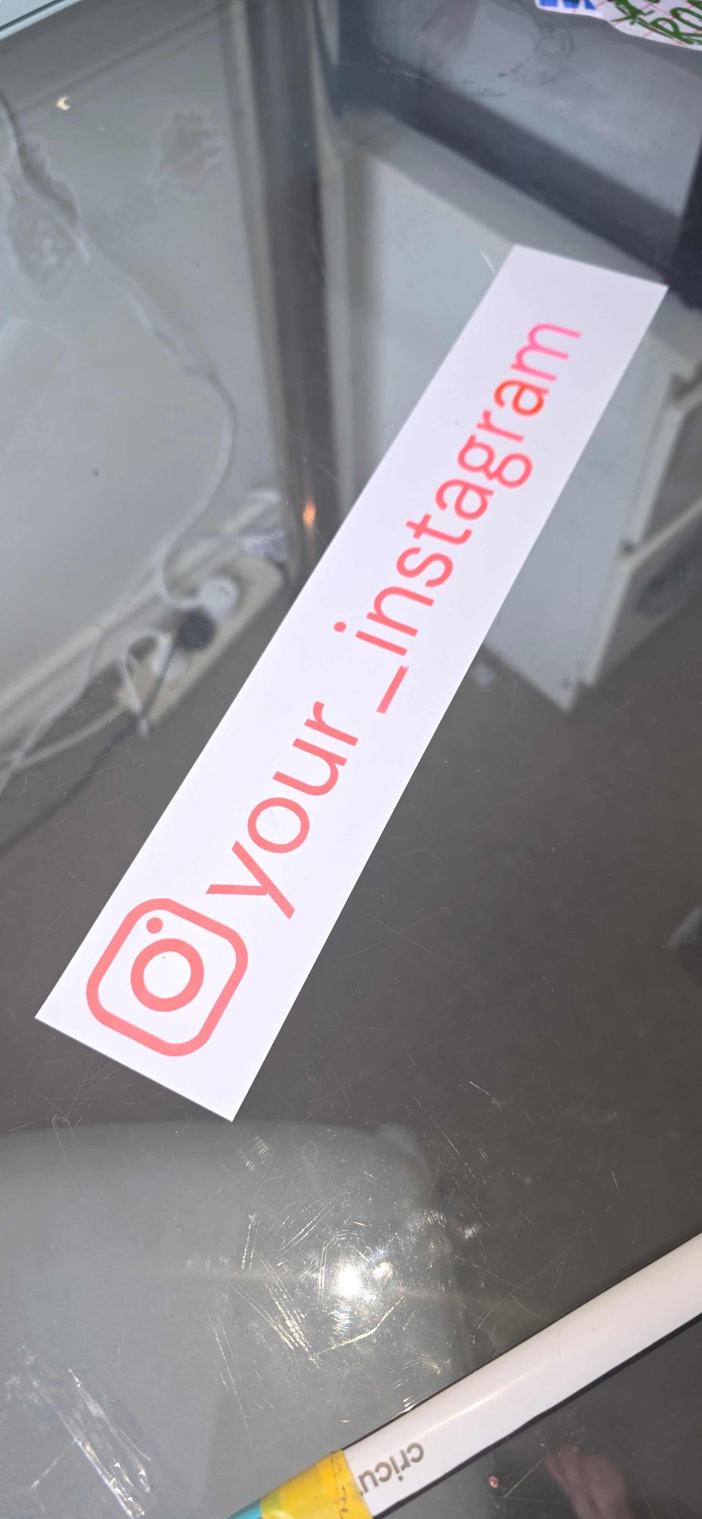 Custom instagram name