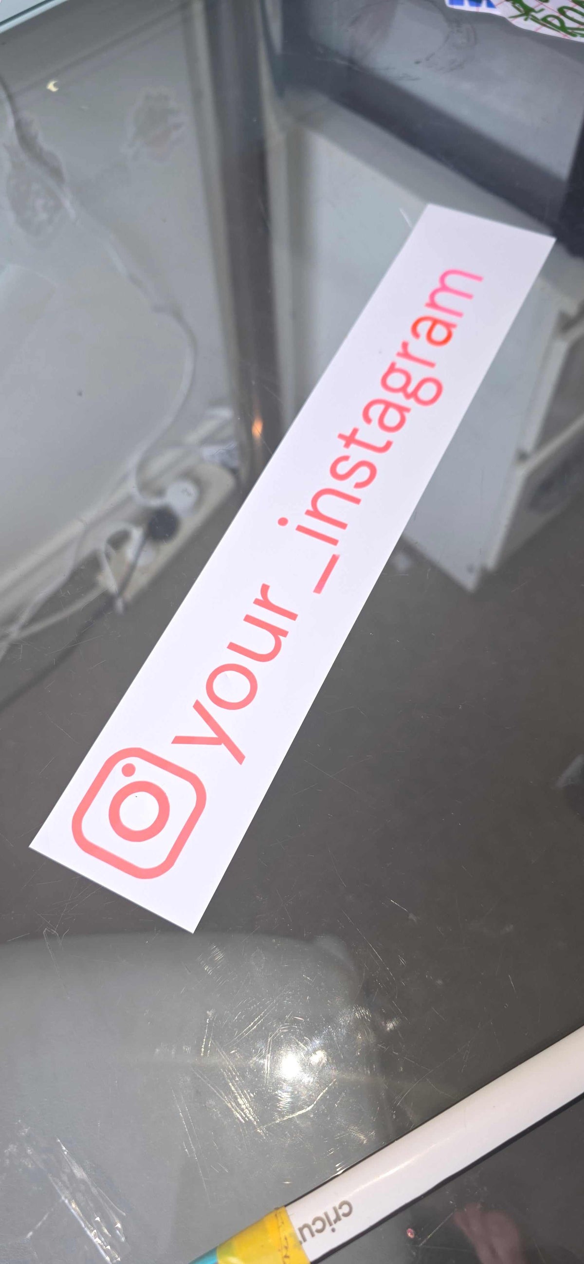 Custom instagram name