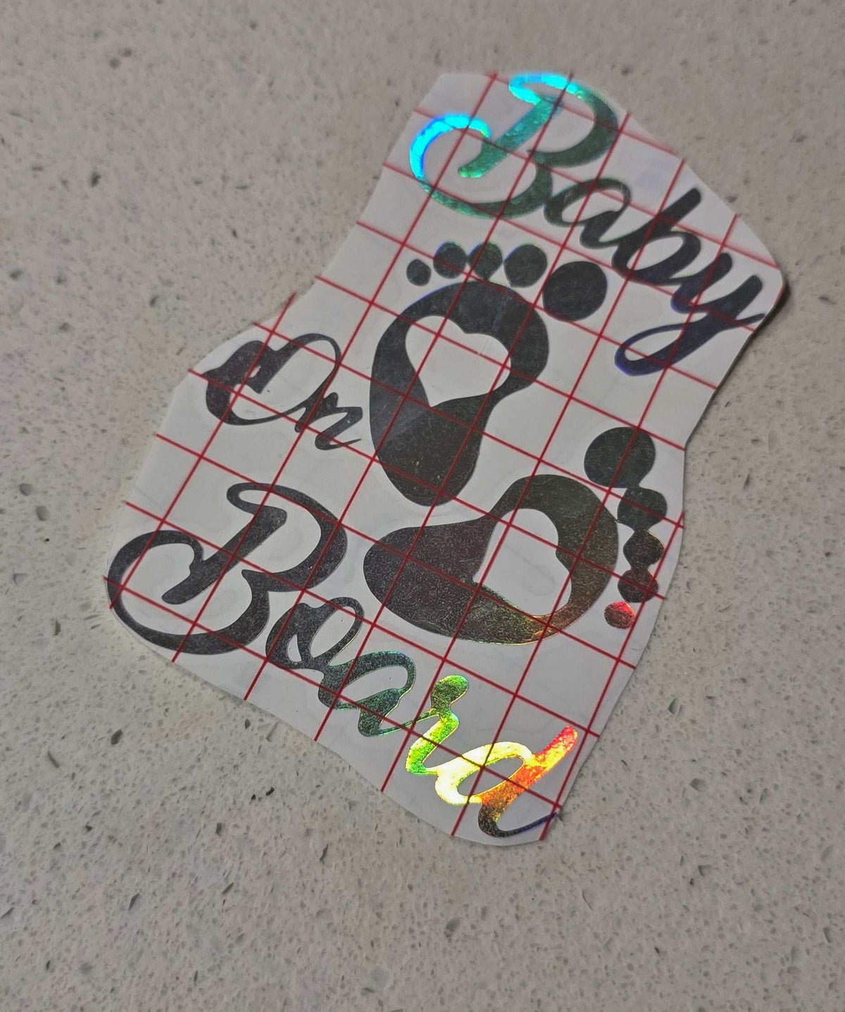 Baby On Board decal