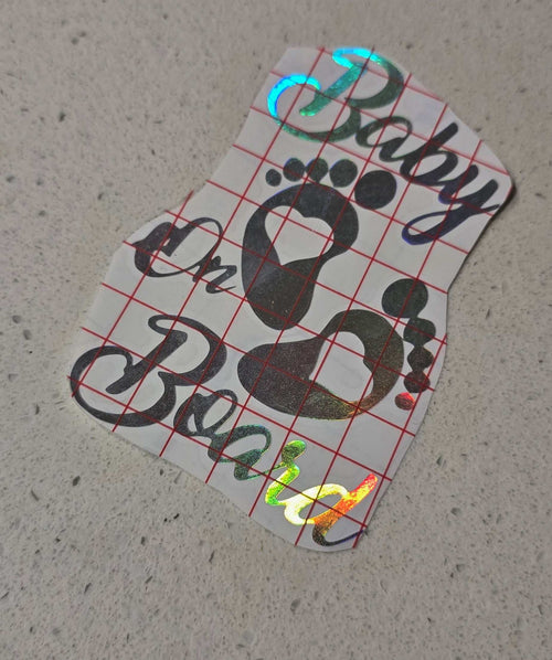 Baby On Board decal
