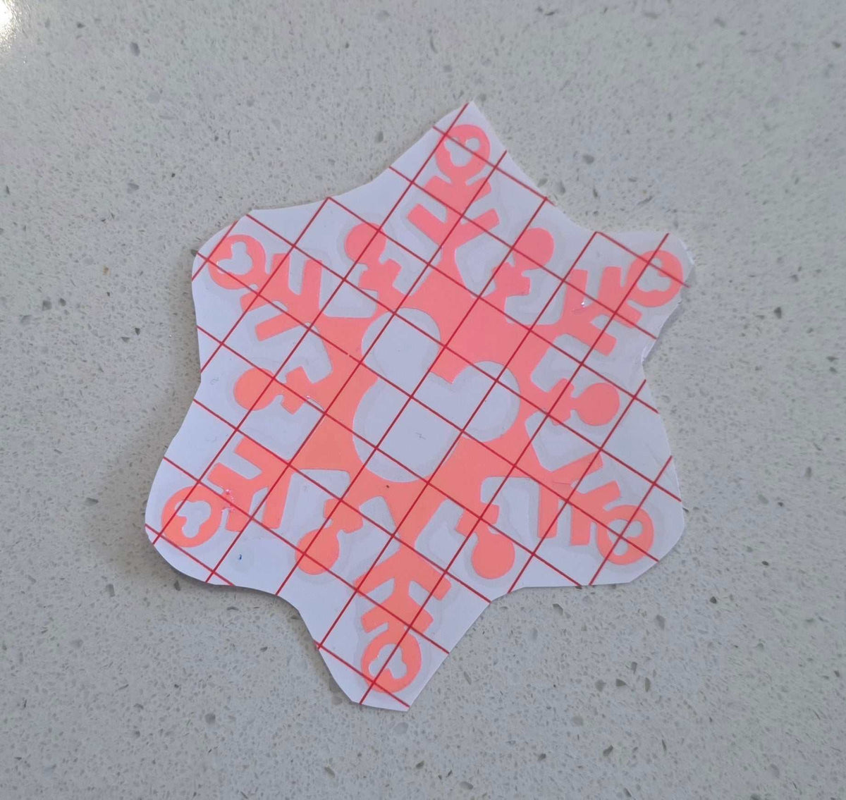 Mickey snowflake